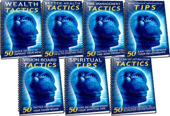 Product picture 350 Self Help Tactics with Resale Rights