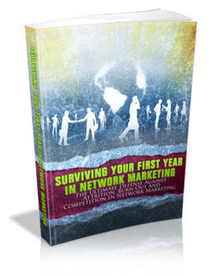 Product picture Surviving Your First Year In Network Marketing  With MRR+ Gi
