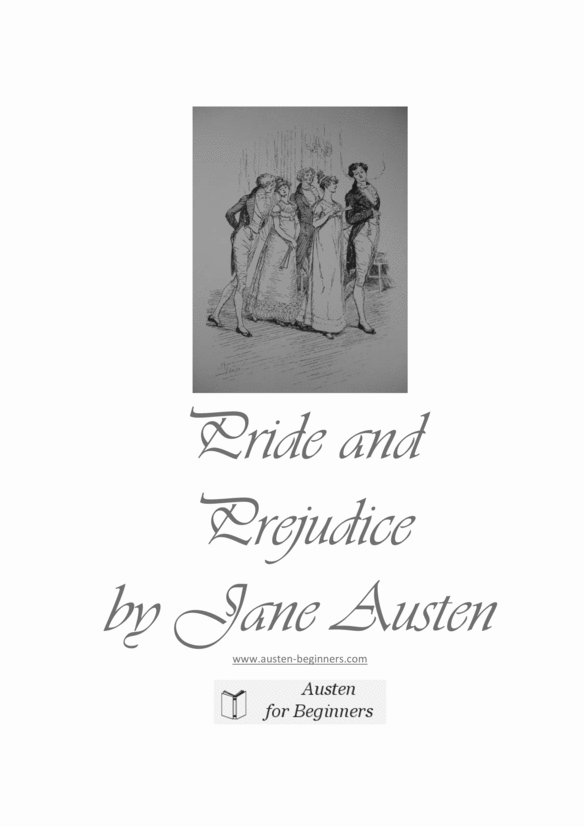 Product picture Pride And Prejudice By Jane Austen With Links - Pdf